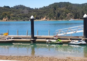 The Crystal clear waters of   Kawau Island